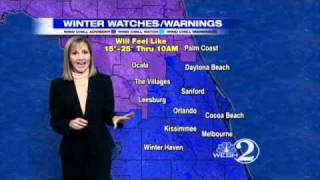 Rare Wind Chill Warning Issued