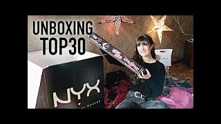 Unboxing NYX Professional Makeup Spain Face Awards 2018 Top 30 | TurnToBlack