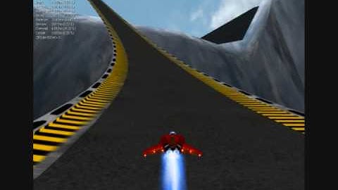 Blender game engine Racing level test