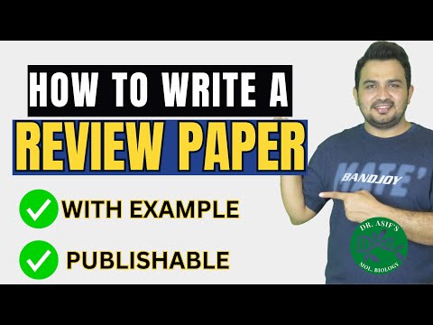Video: Co je psaní kritiky recenze Paper Review?