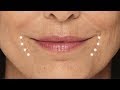 Smoothing Marionette Lines Massage - YouTube