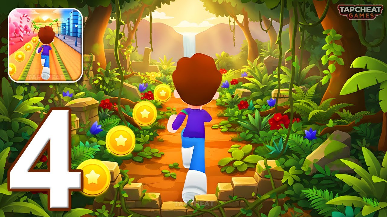 Kooply Run: Subway Craft - Gameplay Walkthrough Part 4 - Kooply Subway Run Craft (Android, iOS)