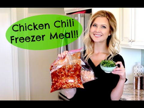 Chicken Chili Freezer Meal!!