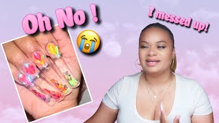 OMG I MESSED THESE UP! 🏳️‍🌈 Pride Nail | BUILDER GEL NAILS - LGNPRO