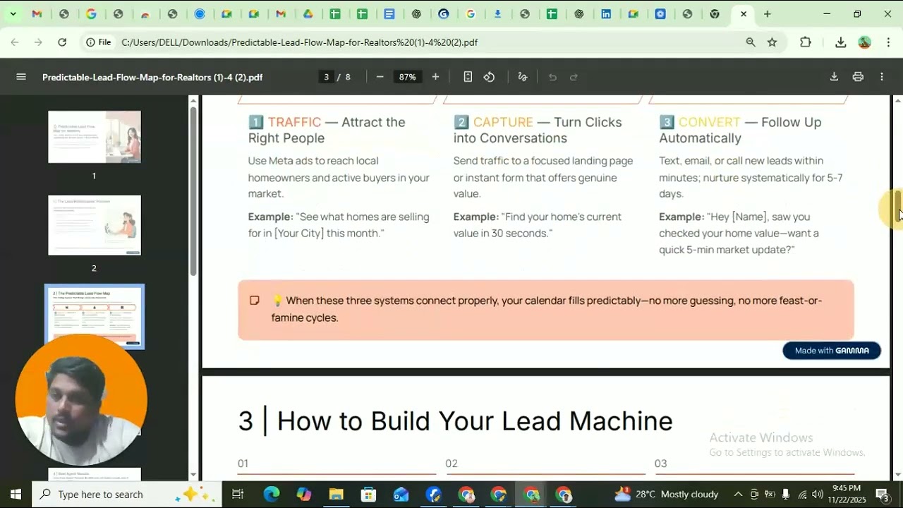 Predictable Lead Generation System For Realtors 
