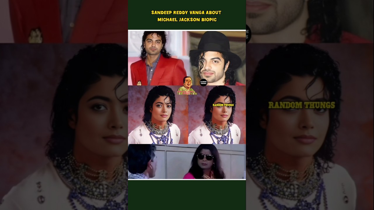 The real OG of indian cinema allu arjun as Michael Jackson biopic by sandeep reddy vanga