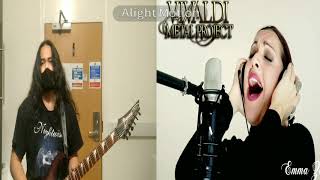 VIVALDI METAL PROJECT - Duet Unison with Emma Zoldan of SIRENIA - Guitar Cover Erwin Febrianto
