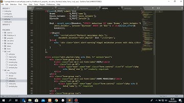CRUD PHP & BOOTSTRAP | UAS DESIGN PEMROGRAMAN WEB | LAUDRY I F