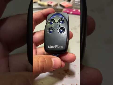 Как разобрать пульт nice