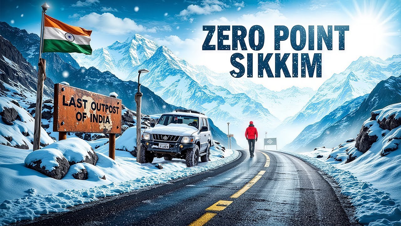 India Ends Here! 🇮🇳 | The Last Road of Zero Point, Sikkim