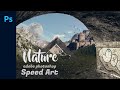 nature -speed art #photoshop