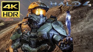 4K Hdr Halo 4 - Xbox One X Gameplay Tmcc 60ᶠᵖˢ Uhd