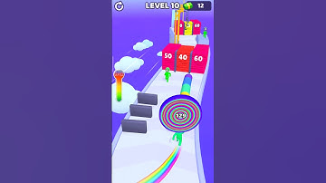 Layer Man 3D Run &Collect 🌈level 10 #shorts #gameplay #subscrib #funnygame #shortsvideo #viral