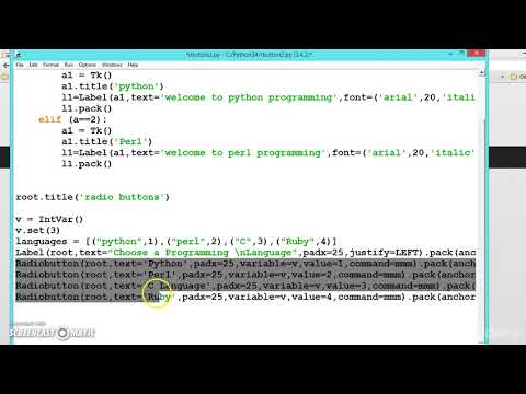 73. RADIO BUTTON EXAMPLE