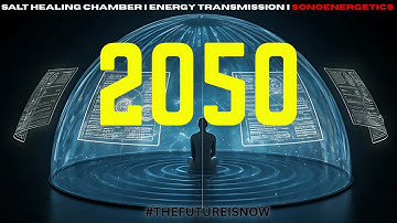 DNA Reset & Longevity Frequency of 2050 ⚡ Salt Deionization Chamber | Transmission from the Future