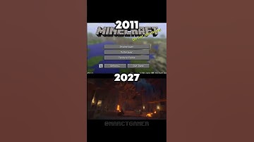 Minecraft 2011 vs 2027 Concept Intro