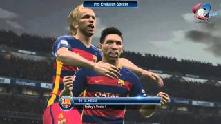 Messi Pes 2016 - Pes 2016 Tiki Taka - Messi El Clasico Goals & Skills
