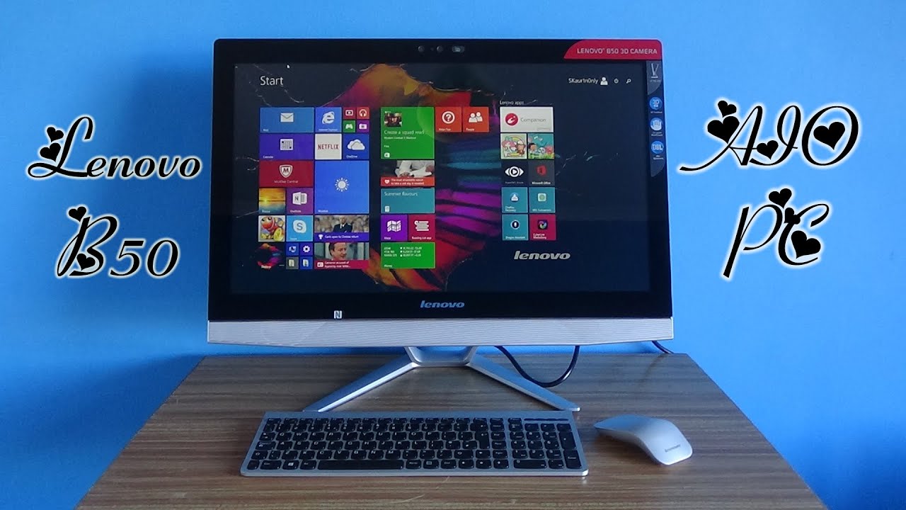 LENOVO B50 23.8 All-in-One PC - Unboxing