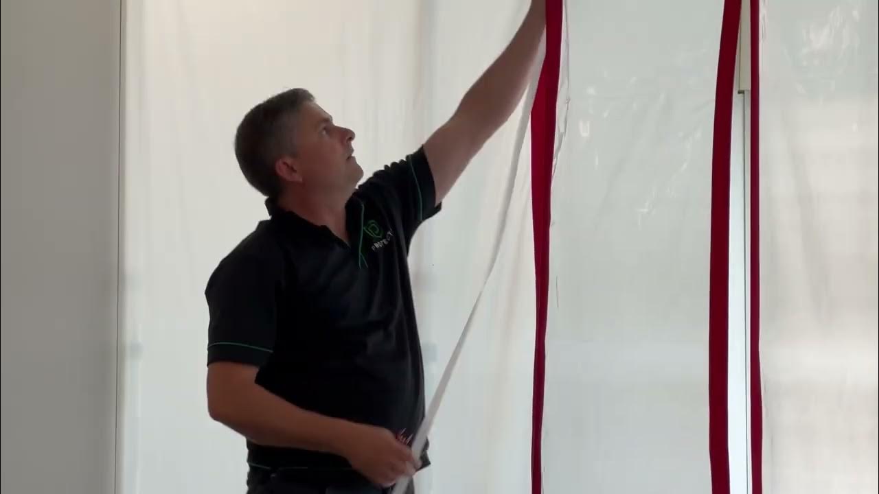 How to Install ZipWall® Premium Zippers YouTube