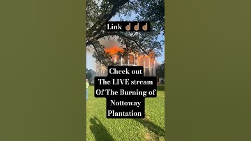 Thumbnail of Nottoway Plantation  #BurningOfNottoway #NottowayBurnedDown #NottowayMansion #Nottoway2025 #shorts