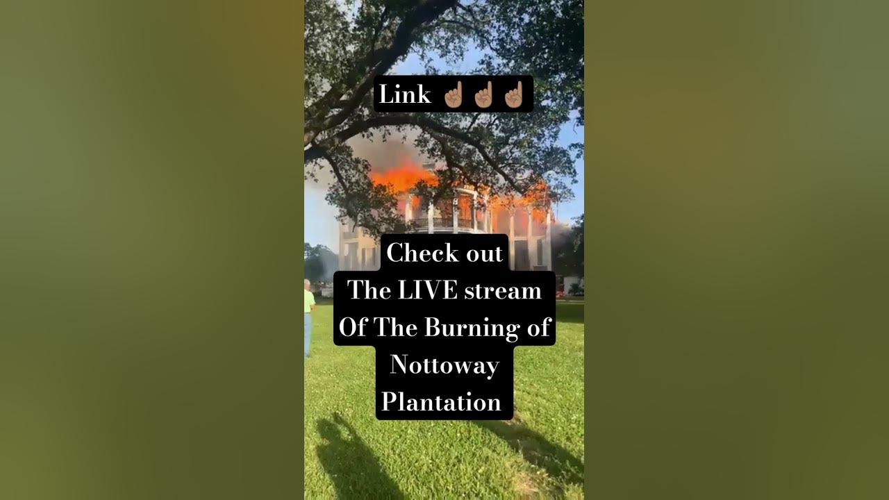 Nottoway Plantation  #BurningOfNottoway #NottowayBurnedDown #NottowayMansion #Nottoway2025 #shorts