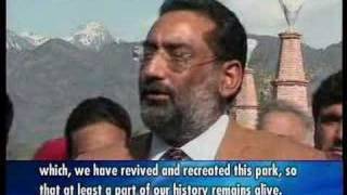 Kashmirs historic almond garden
Jammu & Kashmir, Apr 4(ANI): The historic almond garden in Jammu & Kashmir is once again becoming a popular tourist destination with some of its past glory restored. Known as Badamwari in local parlance, the garden constitutes an integral part of Kashmiri tradition. However conditions deteriorated with stepped up insurgency in 1991 and it was eventually closed down. The J&K bank breathed new life into the garden, restoring the glorious natural heritage of the past. Kashmirs historic almond garden