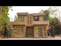 Primitive Building : build the most style mud house and   Modern