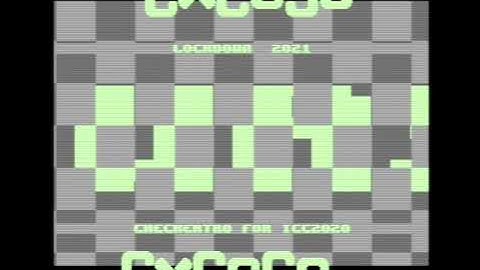 C64 Crack Intro: Checkertro2021 by Excess! 6 February 2021!