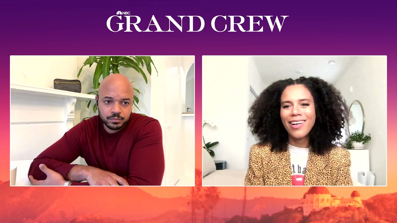 Interview with Grasie Mercedes and Justin Cunningham for Grand Crew NBC