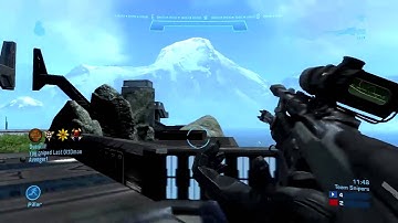 Halo Reach - Awesome Overkill Extermination with the Sniper including a Collateral