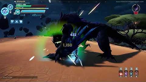 My Rezakiri axe build - (No Potions Gameplay) - DAUNTLESS