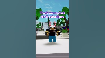Thank you so much for 1k subscribers #song #1k #roblox #gorillatag