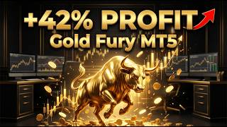 Gold Fury MT5 Made +42% on XAUUSD with Only 7.8% Drawdown 🔥 (Live Proof)