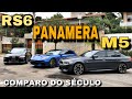 TESTE: RS6 X PANAMERA SPORT TURISMO X M5 COMPETITION - O MELHOR CARRO?! PIROVANI | ApC