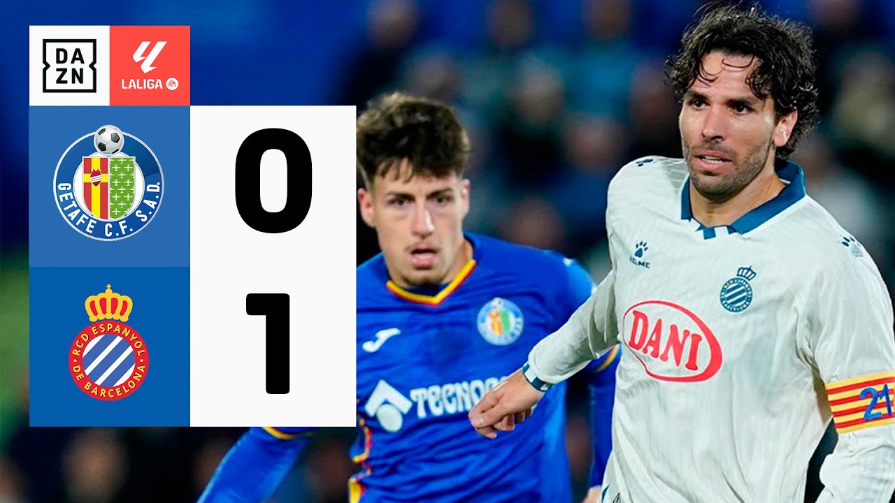 Getafe CF vs RCD Espanyol (0-1) | Resumen y goles | Highlights LALIGA ...