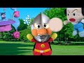 アンパンマンの顔が⁉ウルトラマン？【バタコさんがんばれ！】