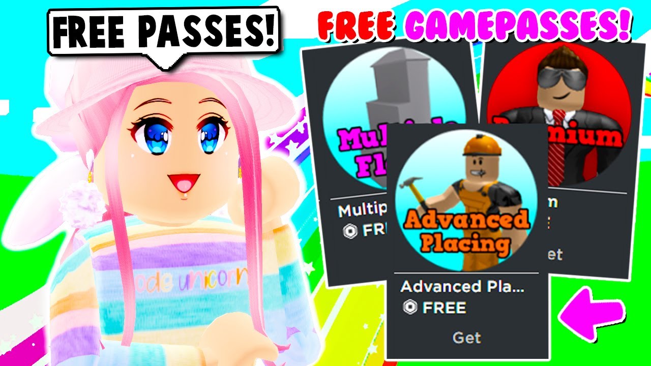 How To Get A Free Gamepass On Roblox 2020