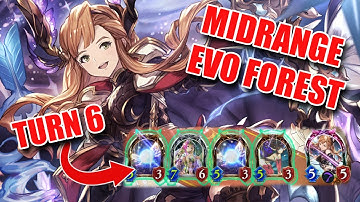 【SHADOWVERSE】MIDRANGE EVO FOREST !! Dawn of Calamity Rotation.