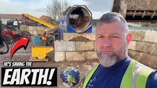 My Dad Is Saving The EARTH One Brick At a TIME!
