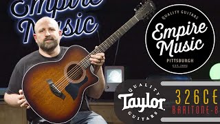 Taylor 326ce Baritone-8 Special Edition - EMPIRE MUSIC