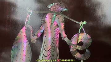 Báo giá và so sánh đôi tranh cha mẹ khảm ốc đỏ Singapore