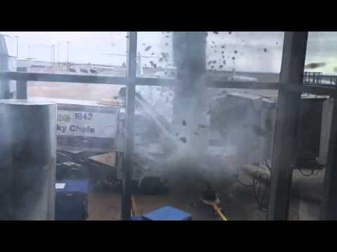 Tornado at DFW airport