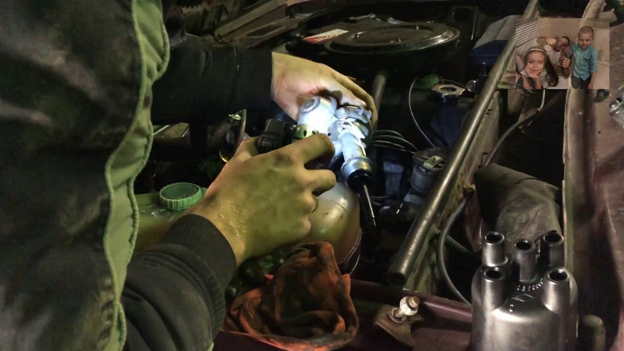 ВАЗ 2107. Как заменить трамблер, катушку и высоковольтные провода ...