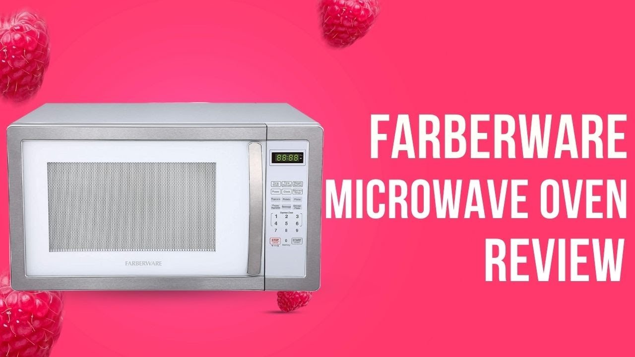 Farberware 1.1 Cu. Ft. 1000-Watt Microwave Oven, Stainless Steel