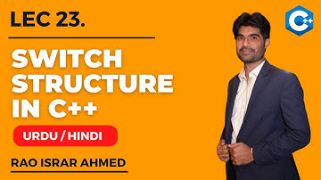 Switch structure in c++ (Urdu/Hindi)