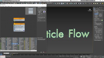3ds Max tutorial - particle flow
