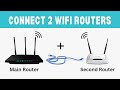How To Connect Two WiFi Routers How To Connect Two WiFi Routers