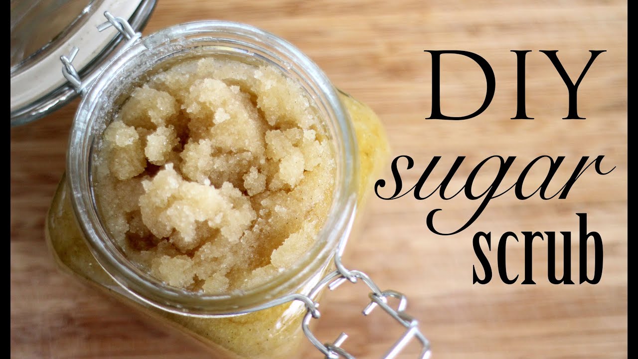 DIY Sugar Scrub ♡ - YouTube