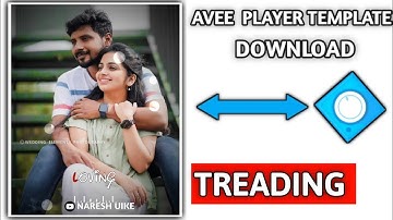 🔥New Avee Player FullScreen​ Size Template Tutorial | Avee Player Template Download Link New