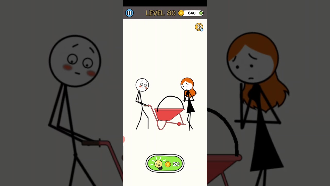 Draw story level 80 gameplay solution | Draw story game by FUNNII | Draw story - love the girl game